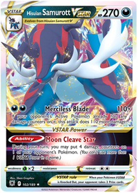 Hisuian Samurott VSTAR 102/189-Kantocards