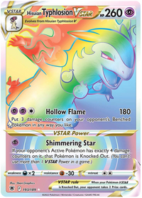 Hisuian Typhlosion VSTAR 193/189-Kantocards