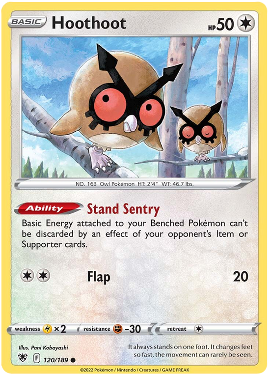 Hoothoot 120/189