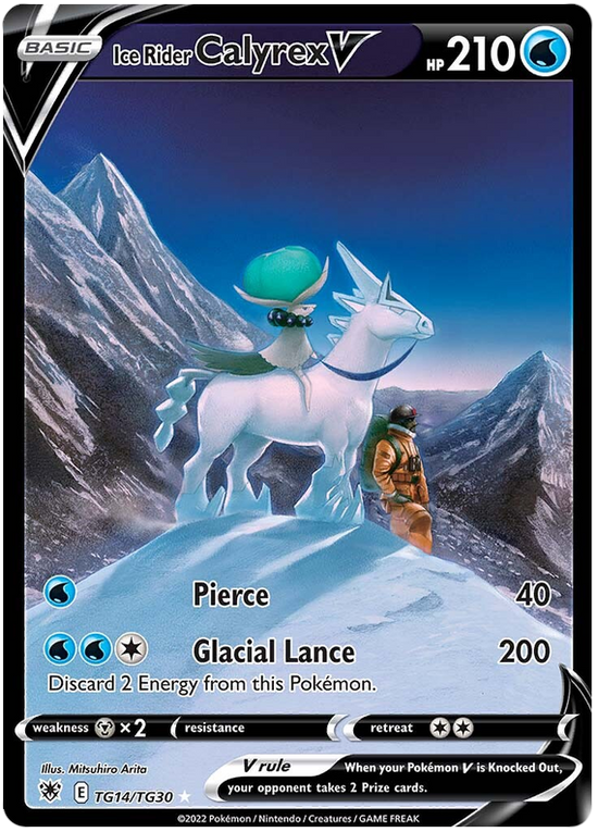 Ice Rider Calyrex V TG14/TG30