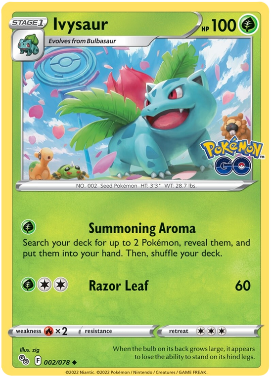Ivysaur 002/078