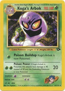 Koga's Arbok 25/132-Kantocards