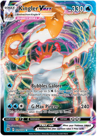 Kingler VMAX 029/172-Kantocards