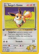 LT. Surge's Eevee 51/132 - 1st Edition-Kantocards