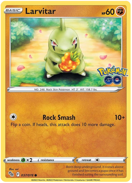Larvitar 037/078 - Español