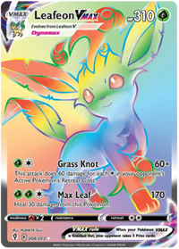 Leafeon VMAX 204/203-Kantocards