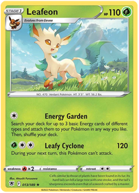 Leafeon 013/189-Kantocards