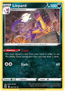 Liepard 091/172 Reverse Holo-Kantocards