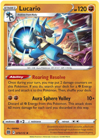 Lucario 079/172 - Holo-Kantocards