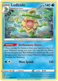 Ludicolo 034/203 - Holo-Kantocards
