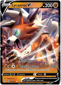 Lycanroc V 091/203-Kantocards