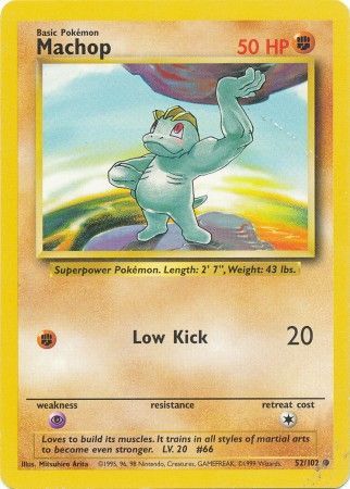 Machop 52/102