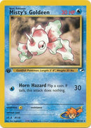 Misty's Goldeen 30/132 - 1ST EDITION-Kantocards