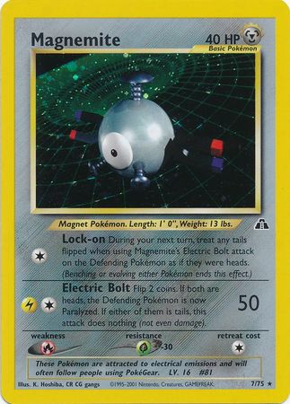 Magnemite  7/75 - Holo