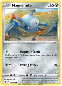 Magnemite 105/189-Kantocards