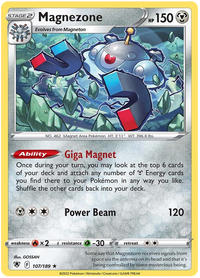 Magnezone 107/189 - Holo-Kantocards