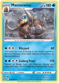 Mamoswine 033/189-Kantocards