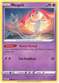 Mesprit 066/189 - Holo-Kantocards