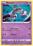 Mewtwo 056/172 Reverse Holo-Kantocards