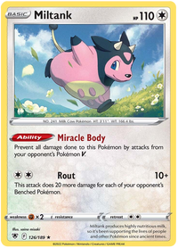 Miltank 126/189 - Holo-Kantocards