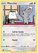 Minccino 124/172 Reverse Holo-Kantocards