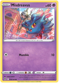 Misdreavus 058/189-Kantocards