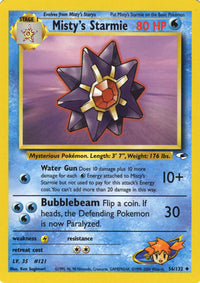 Misty's Starmie 56/132-Kantocards