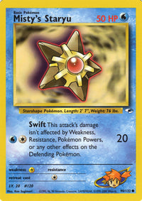 Misty's Staryu 90/132-Kantocards