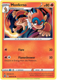 Monferno 025/172-Kantocards