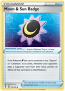 Moon & Sun Badge 151/203-Kantocards