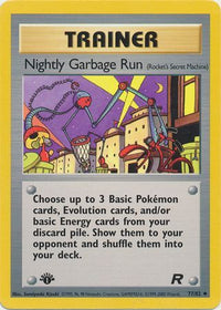 Nightly Garbage Run 77/82 - 1st Edition-Kantocards