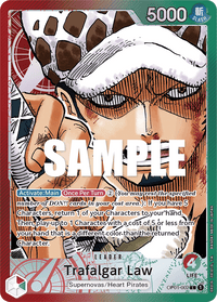 Trafalgar Law OP-01-002 Arte Alterno-Kantocards