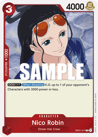 Nico Robin OP-01-017-Kantocards