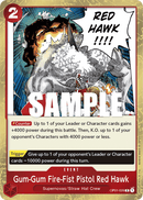Gum-Gum Fire-Fist Pistol Red Hawk OP-01-026-Kantocards