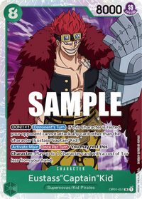 Eustass Kid OP01-051 - Super Rare-Kantocards