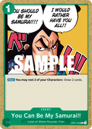You Can Be My Samurai!! OP-01-055-Kantocards