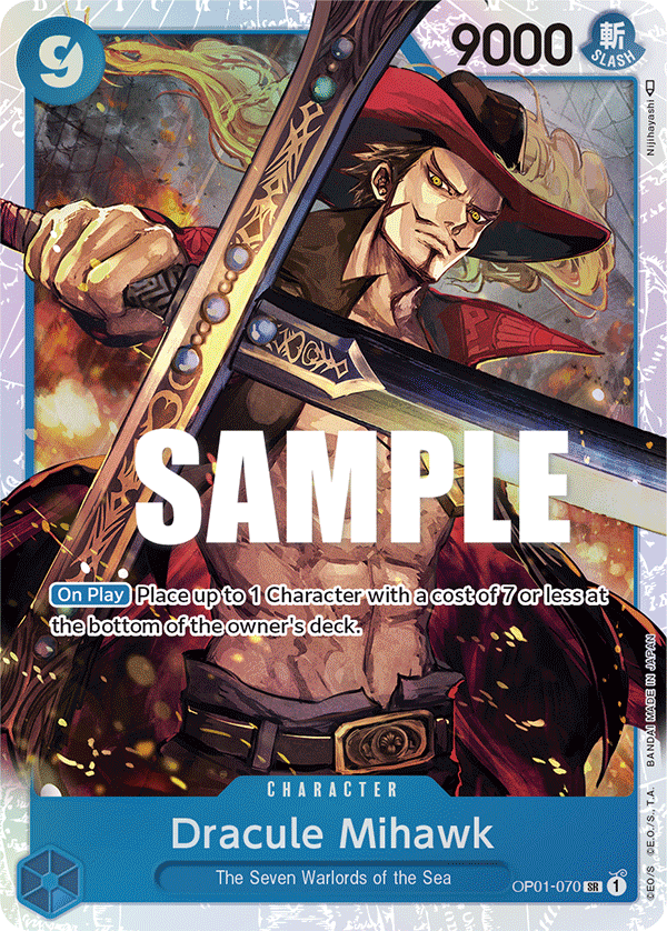 Dracule Mihawk OP-01-070