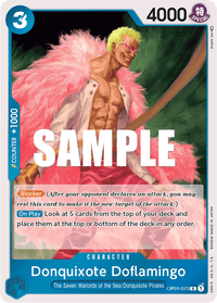 Doflamingo Don Quixote OP01-073 - Rare-Kantocards