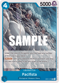 Pacifista OP-01-075-Kantocards