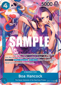 Boa Hancock OP-01-078 Arte Alterno-Kantocards