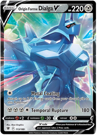 Origin Forme Dialga V 113/189-Kantocards