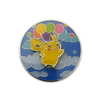 Doble Pin Celebrations Surfing & Flying Pikachu-Kantocards