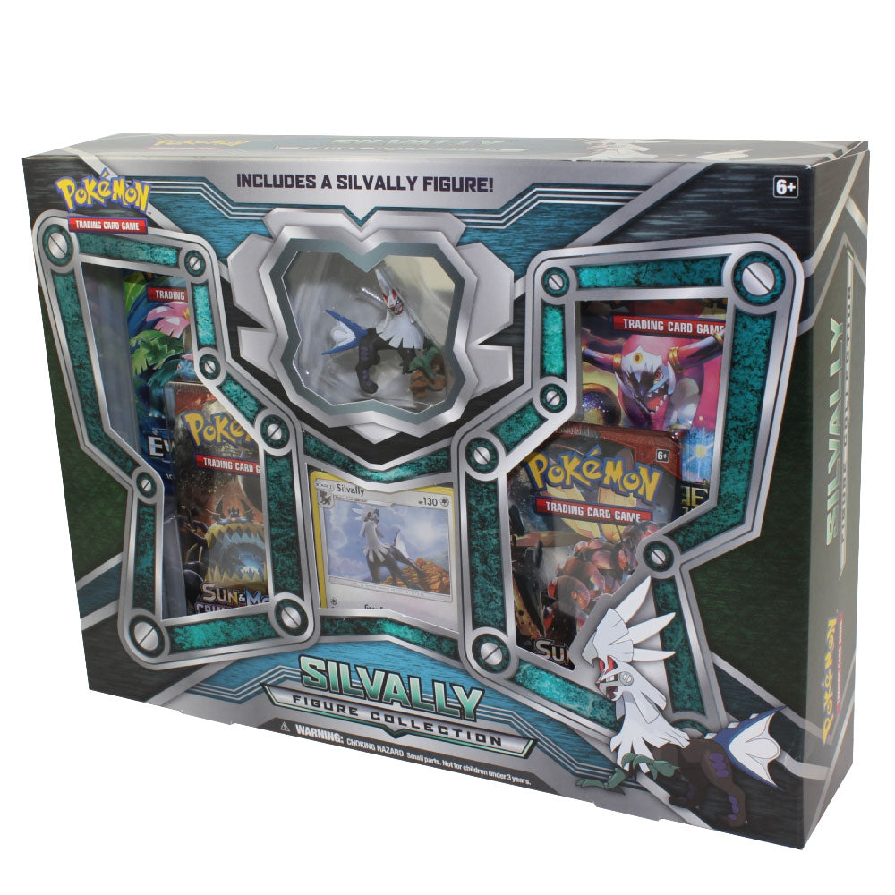 Pokemon silvally hot sale figure collection box