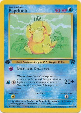 Psyduck 65/82 - 1st Edition