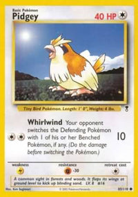 Pidgey 85/110-Kantocards