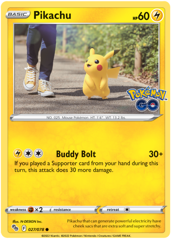 Pikachu 027/078