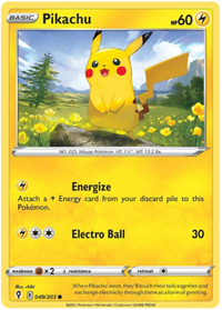 Pikachu 049/203-Kantocards