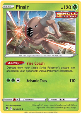 Pinsir 001/203
