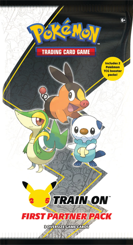 First Partner Pack Unova 25 Aniversario-Kantocards