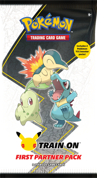 First Partner Pack Johto - 25 Aniversario-Kantocards